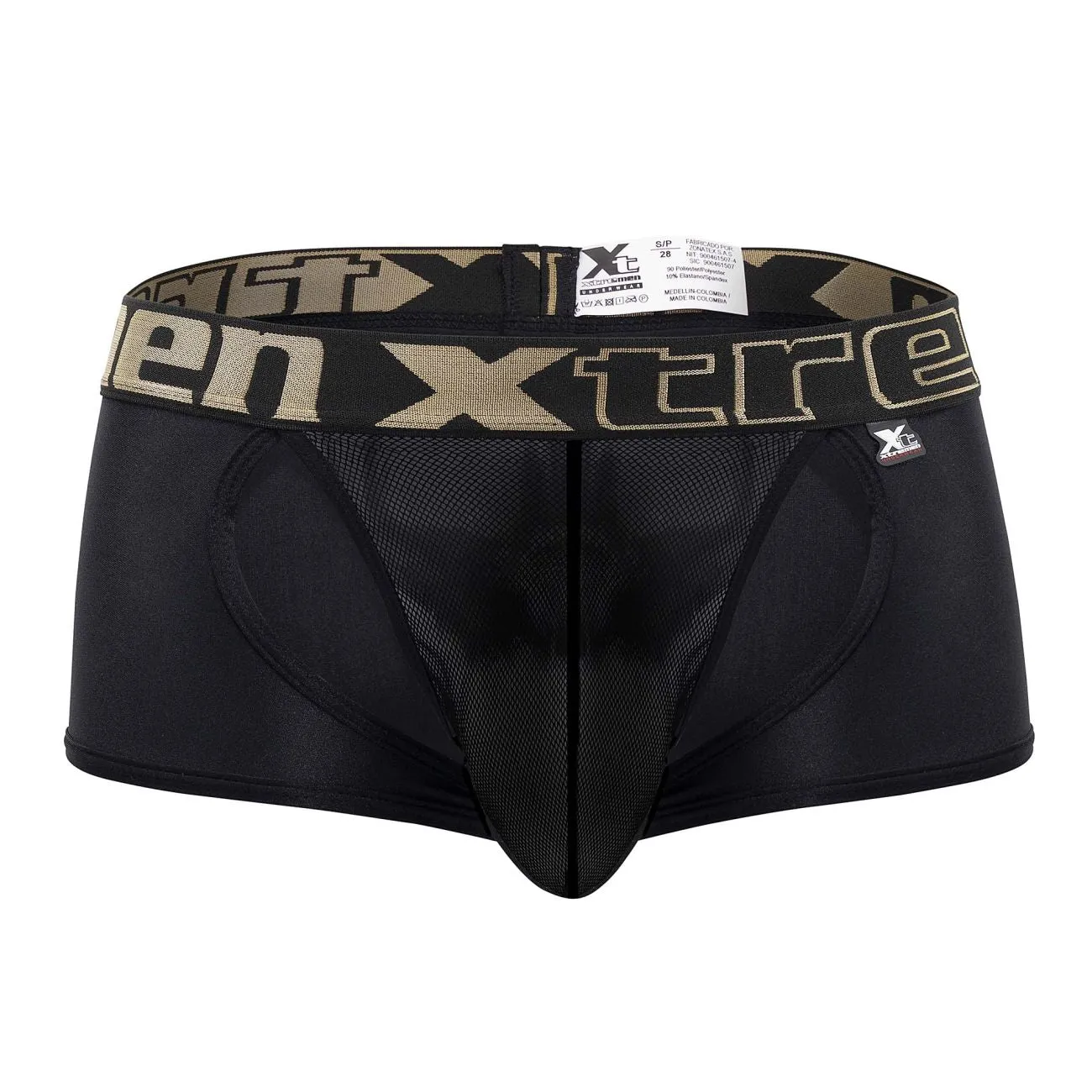 Clothing_Xtremen_Unterwäsche Xtremen 91125 Mesh Slip Farbe Schwarz