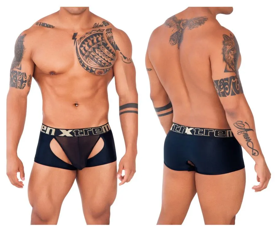 Clothing_Xtremen_Unterwäsche Xtremen 91125 Mesh Slip Farbe Schwarz