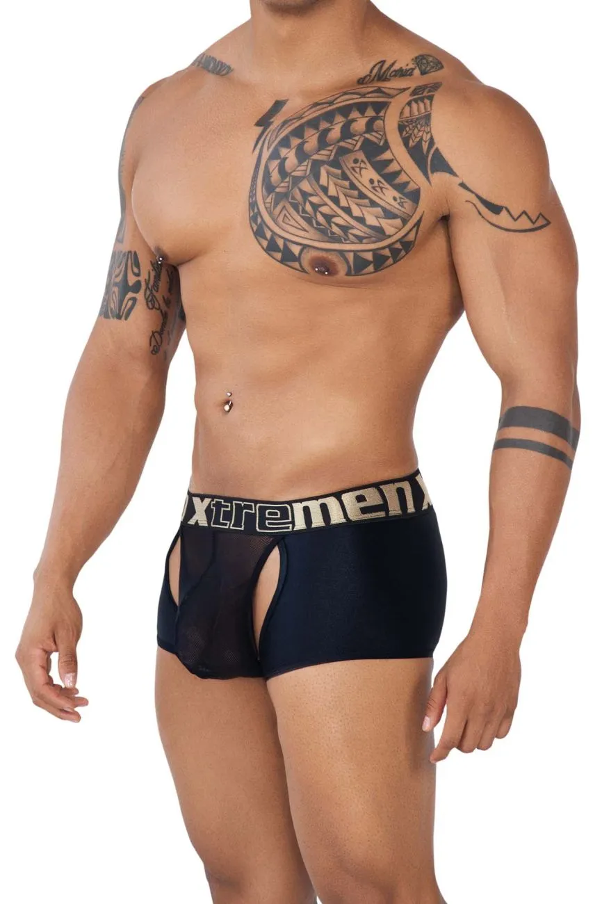 Clothing_Xtremen_Unterwäsche Xtremen 91125 Mesh Slip Farbe Schwarz
