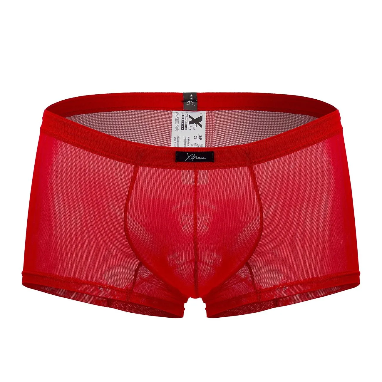 Clothing_Xtremen_Unterwäsche Xtremen 91127 Mesh Slips Farbe Rot