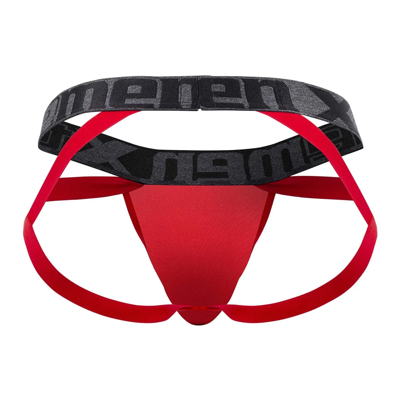Clothing_Xtremen_Unterhose Xtremen 91128 Schlangenmuster Jockstrap Farbe Rot