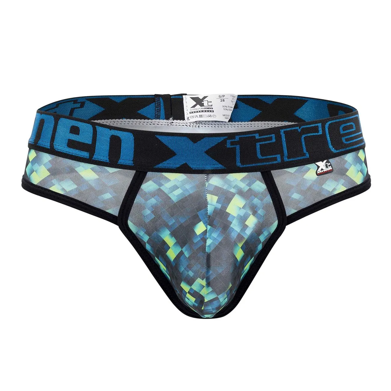 Clothing_Xtremen_Unterwäsche Xtremen 91131 Bedruckte Tangas Farbe Grün