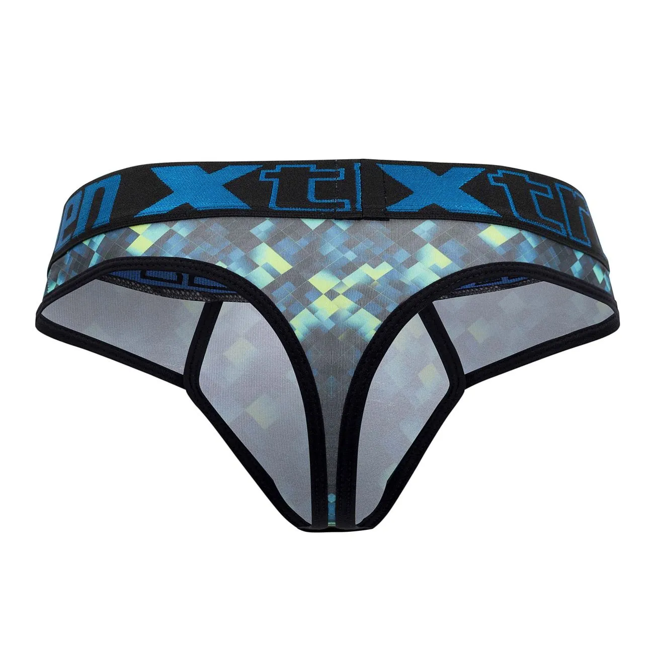 Clothing_Xtremen_Unterwäsche Xtremen 91131 Bedruckte Tangas Farbe Grün