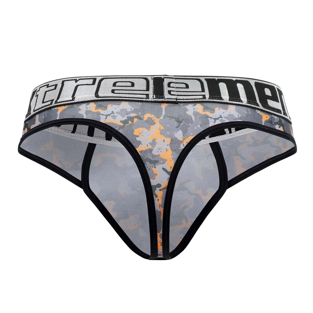 Clothing_Xtremen_Unterwäsche Xtremen 91131 Bedruckte Tangas Farbe Orange