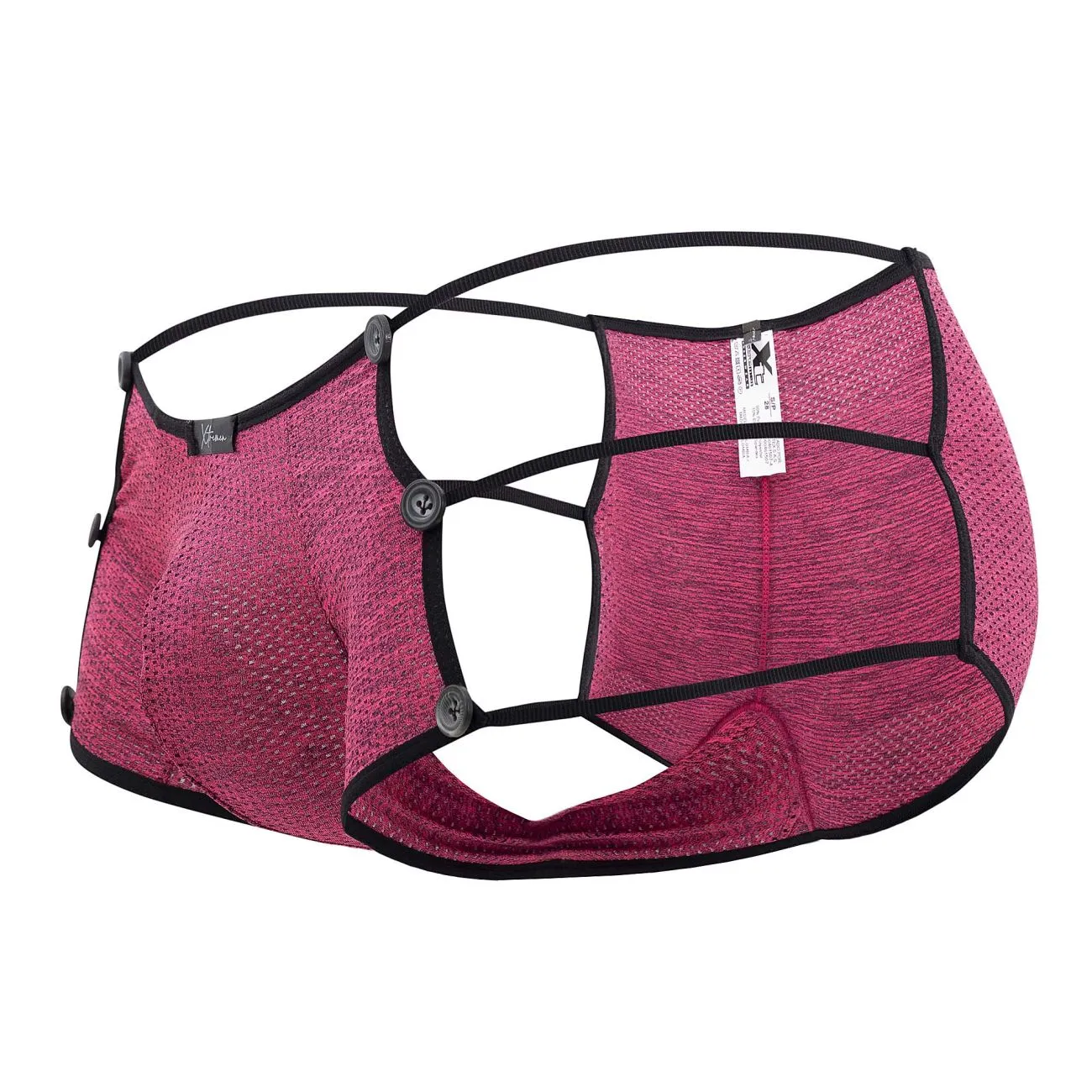 Clothing_Xtremen_Unterwäsche Xtremen 91133 Mesh Slips Farbe Fuchsia