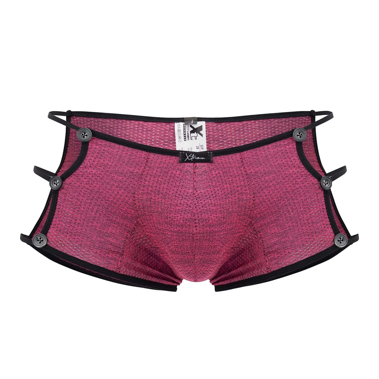 Clothing_Xtremen_Unterwäsche Xtremen 91133 Mesh Slips Farbe Fuchsia