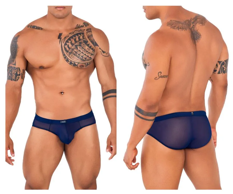 Clothing_Xtremen_Unterwäsche Xtremen 91138 Mesh Slip Farbe Dunkelblau