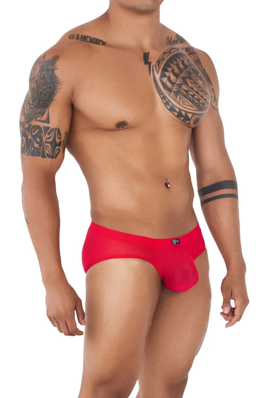 Clothing_Xtremen_Unterwäsche Xtremen 91138 Mesh Slip Farbe Rot