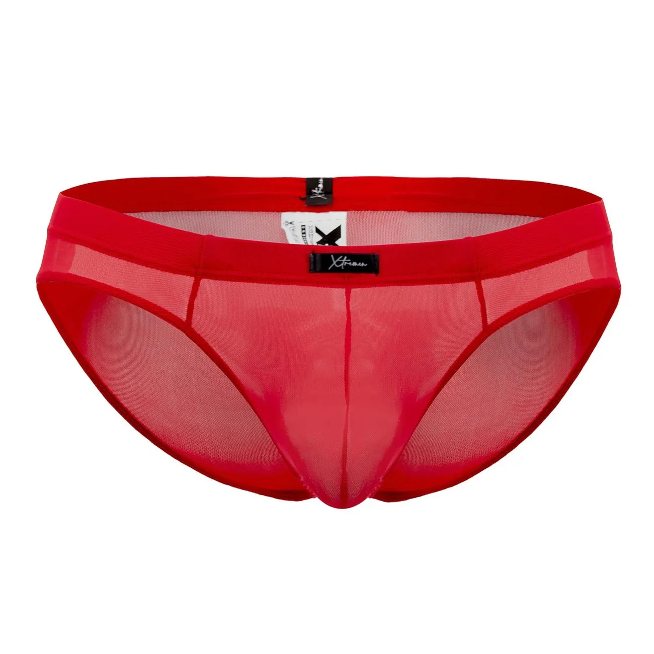 Clothing_Xtremen_Unterwäsche Xtremen 91138 Mesh Slip Farbe Rot