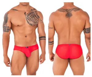 Clothing_Xtremen_Unterwäsche Xtremen 91138 Mesh Slip Farbe Rot