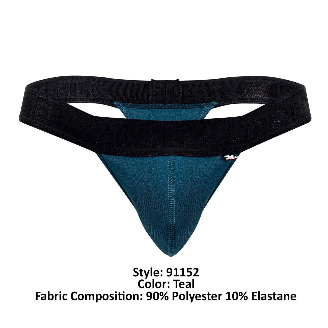 Clothing_Xtremen_Unterwäsche Xtremen 91152 Glitzernde Tangas Farbe Petrol