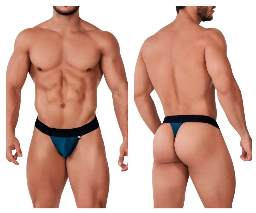 Clothing_Xtremen_Unterwäsche Xtremen 91152 Glitzernde Tangas Farbe Petrol
