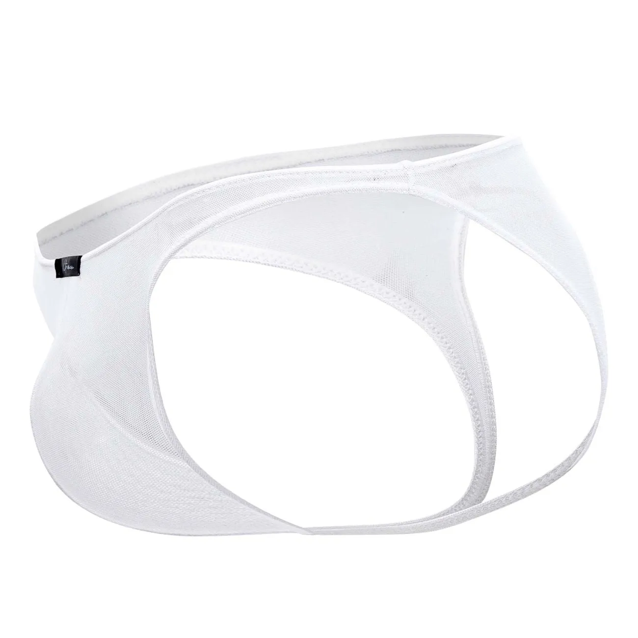 Clothing_Xtremen_Unterwäsche Xtremen 91153 Tüll Netz Jockstrap Farbe Weiß