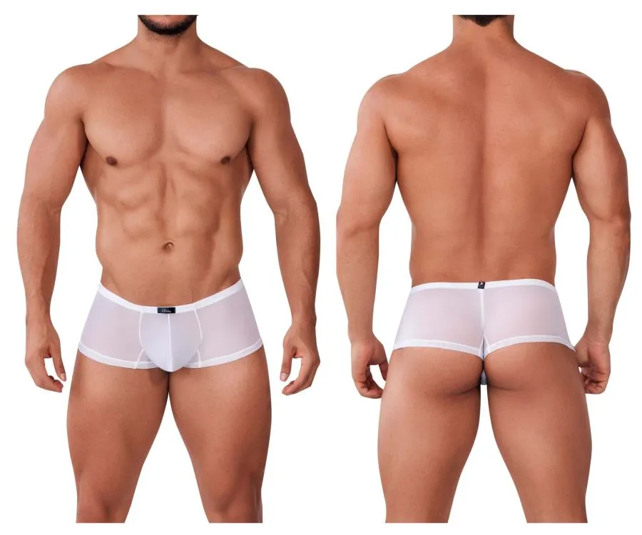 Clothing_Xtremen_Unterwäsche Xtremen 91154 Tüll-Mesh-Unterhosen Farbe Weiß