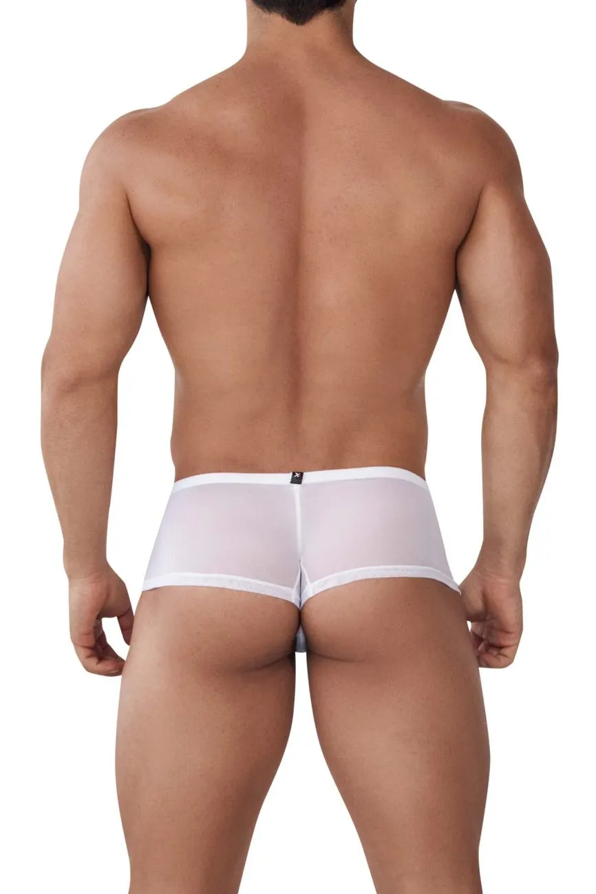 Clothing_Xtremen_Unterwäsche Xtremen 91154 Tüll-Mesh-Unterhosen Farbe Weiß