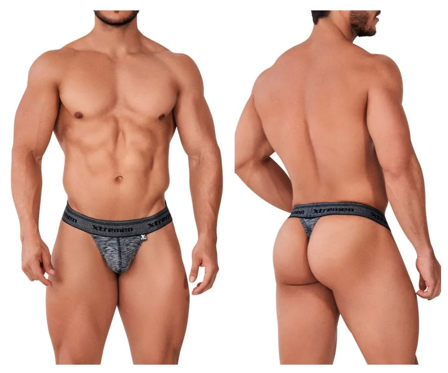 Clothing_Xtremen_Unterwäsche Xtremen 91164 Mini-Tangas Farbe Schwarz