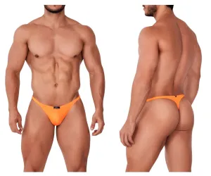 Clothing_Xtremen_Underwear Xtremen 91166 Madero Thongs Color Orange