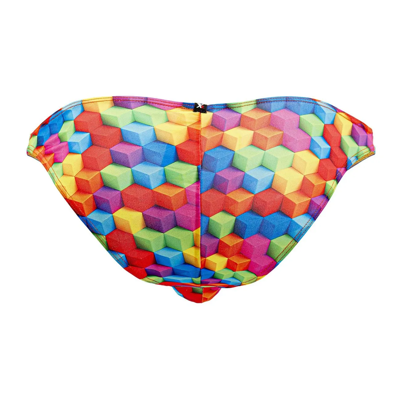 Clothing_Xtremen_Unterwäsche Xtremen 91172 Bedruckter Bikini Farbe Würfel