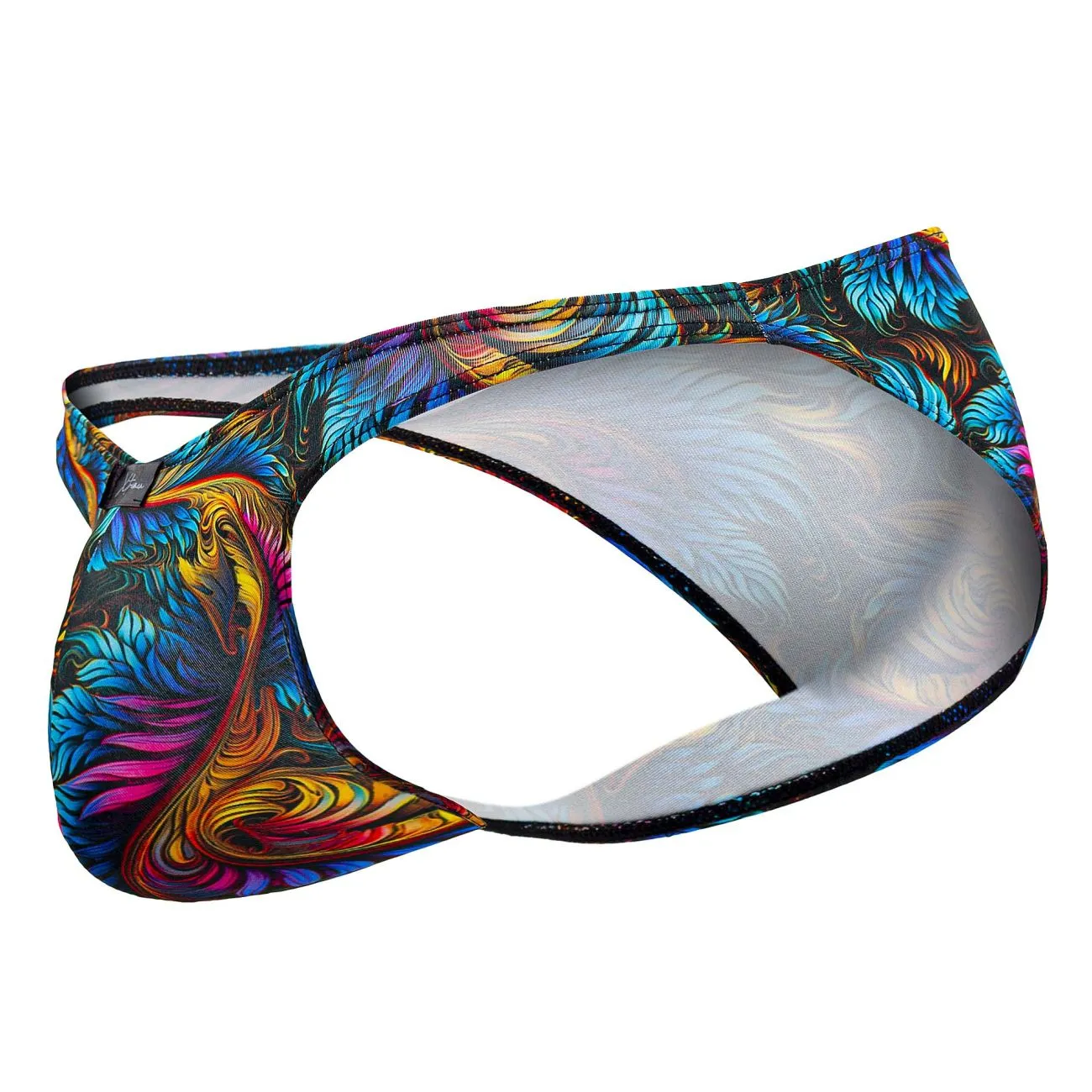 Clothing_Xtremen_Unterwäsche Xtremen 91172 Bedruckter Bikini Farbe Blätter