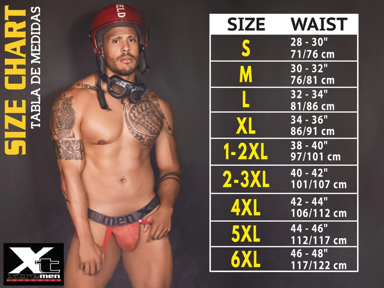 Clothing_Xtremen_Unterwäsche Xtremen 91172 Bedruckter Bikini Farbe Blätter