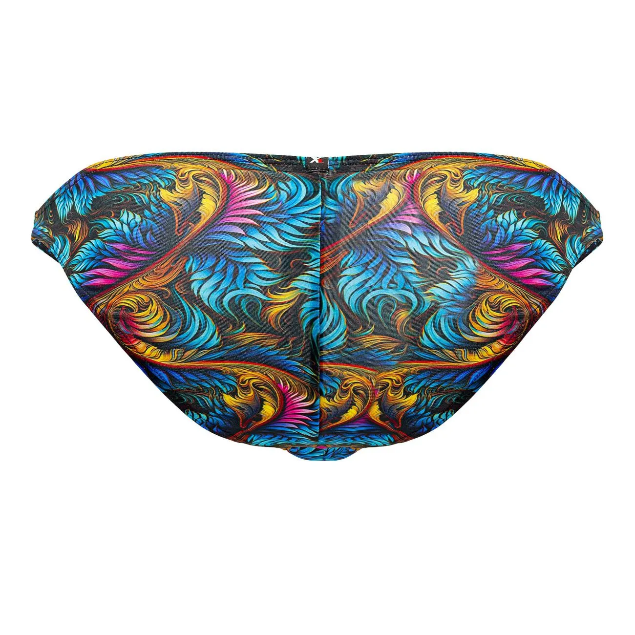 Clothing_Xtremen_Unterwäsche Xtremen 91172 Bedruckter Bikini Farbe Blätter