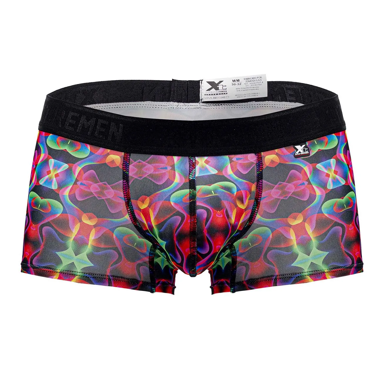 Clothing_Xtremen_Unterwäsche Xtremen 91173 Bedruckte Boxershorts Farbe Schleifen
