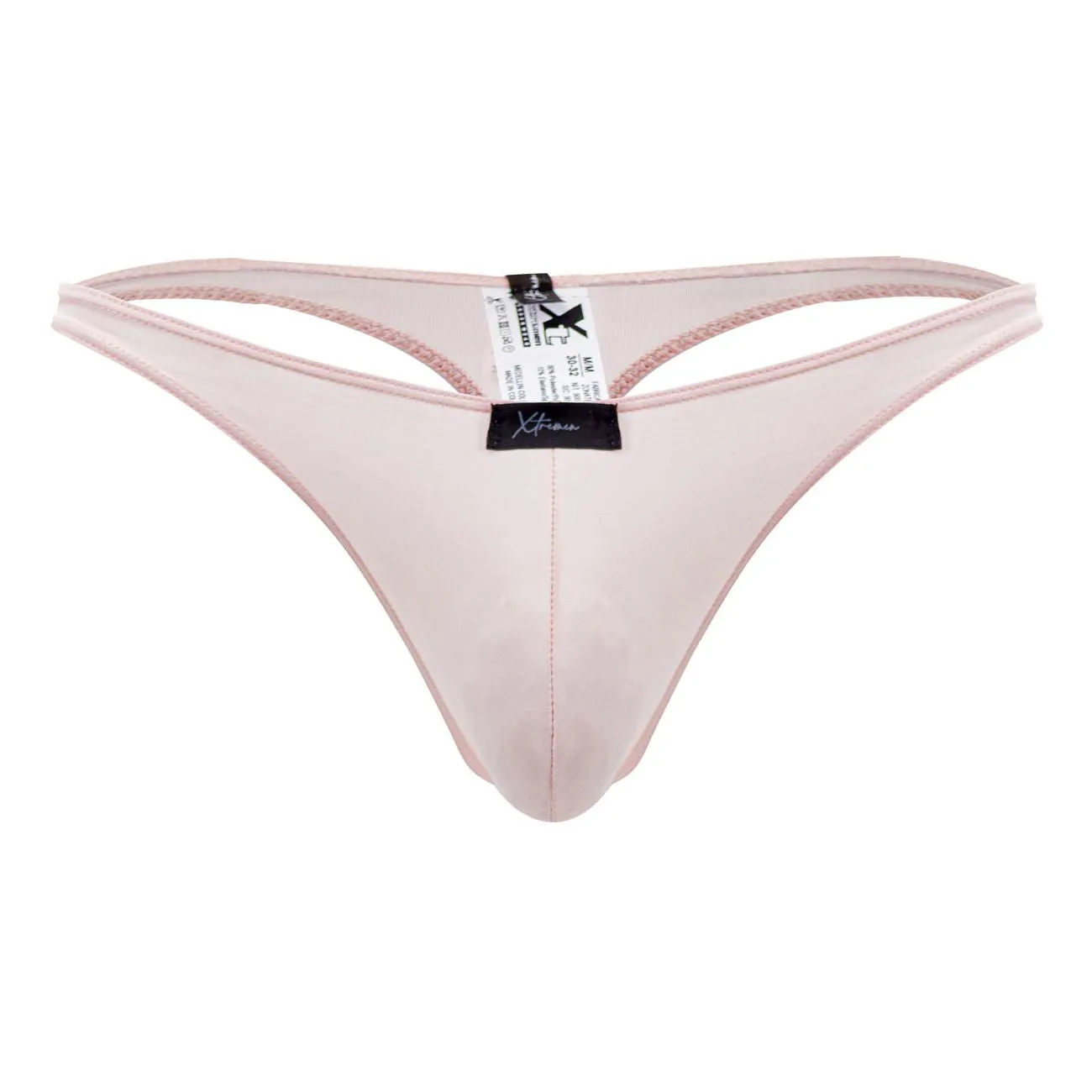 Clothing_Xtremen_Unterwäsche Xtremen 91182 Mikrofaser-Tangas Farbe Rosa