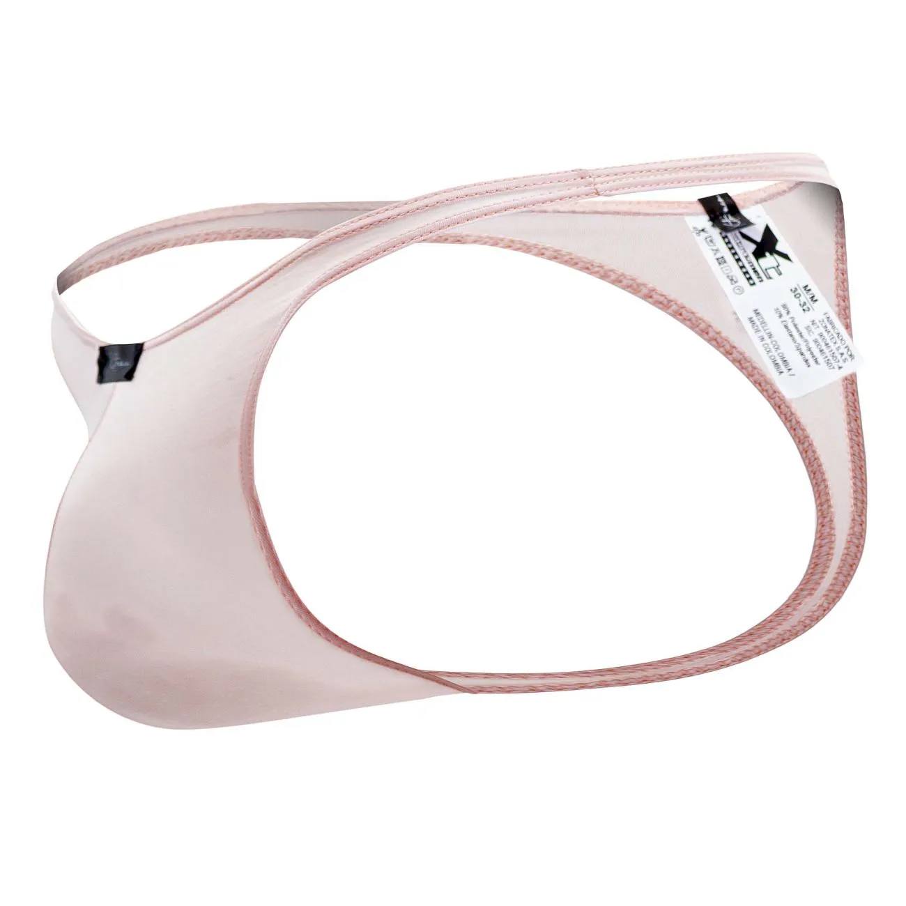 Clothing_Xtremen_Unterwäsche Xtremen 91182 Mikrofaser-Tangas Farbe Rosa
