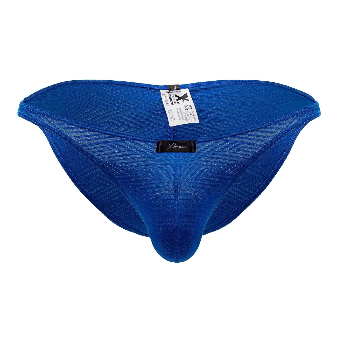 Kleidung_Xtremen_Unterwäsche Xtremen 91192 Jacquard-Bikini Farbe Königsblau