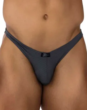 Clothing_Xtremen_Unterwäsche Xtremen 91197 Jacquard-Bikini Grau