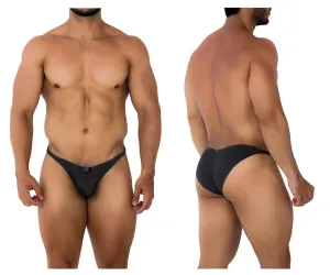 Clothing_Xtremen_Unterwäsche Xtremen 91201 Jacquard-Bikini Farbe Grau