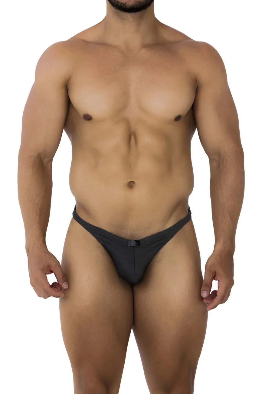 Clothing_Xtremen_Unterwäsche Xtremen 91201 Jacquard-Bikini Farbe Grau