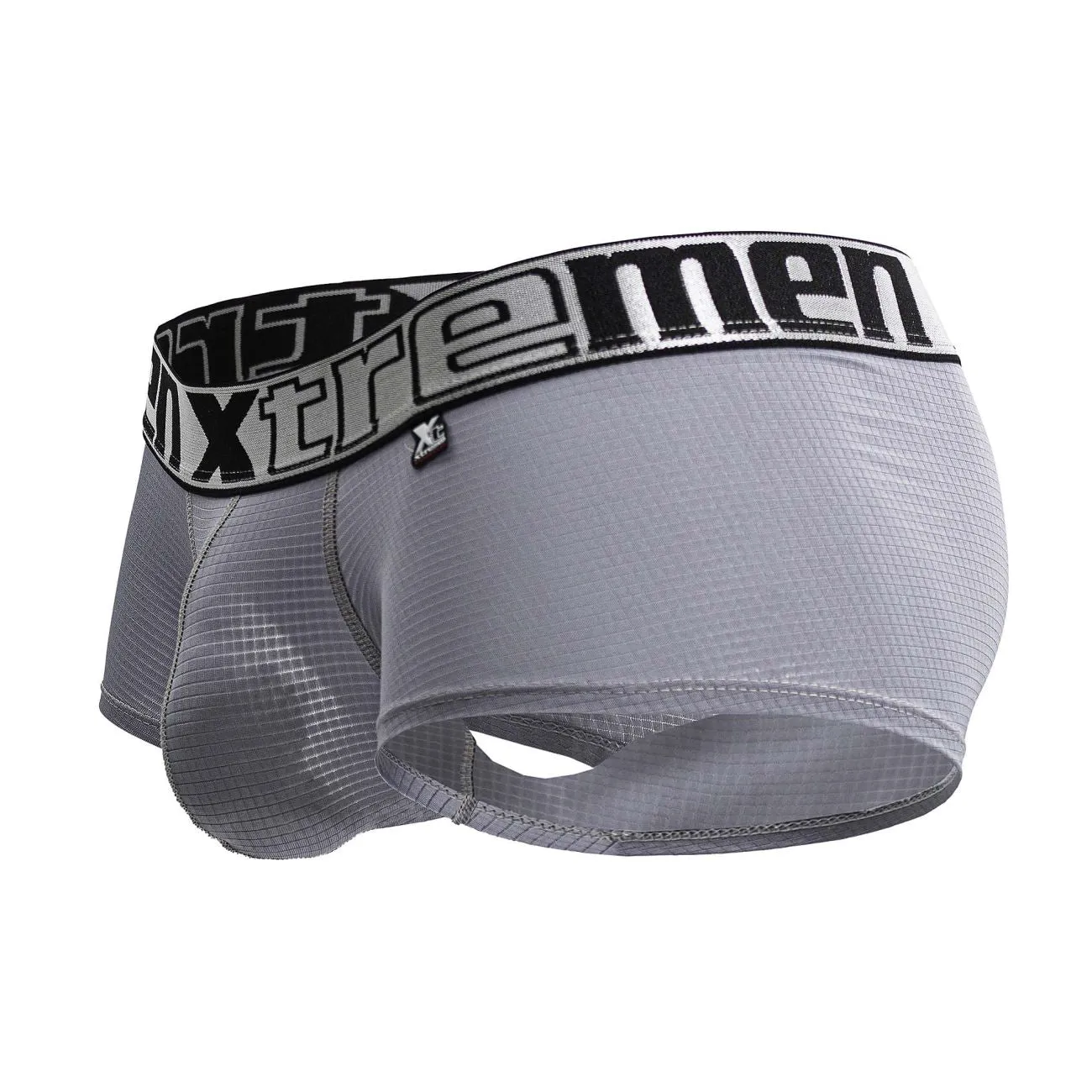 Clothing_Xtremen_Unterhose Xtremen 91222 Mikrofaser-Boxershorts Farbe Grau