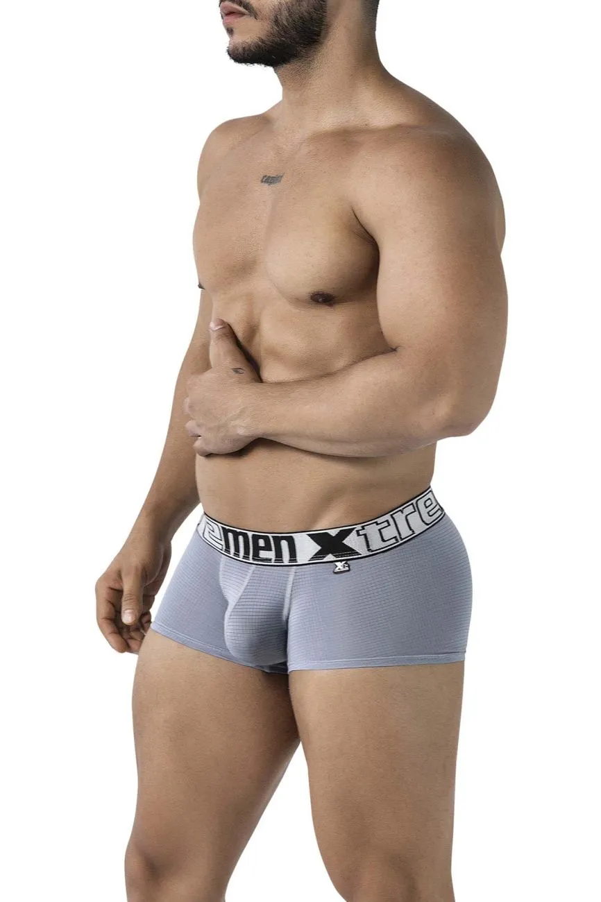 Clothing_Xtremen_Unterhose Xtremen 91222 Mikrofaser-Boxershorts Farbe Grau