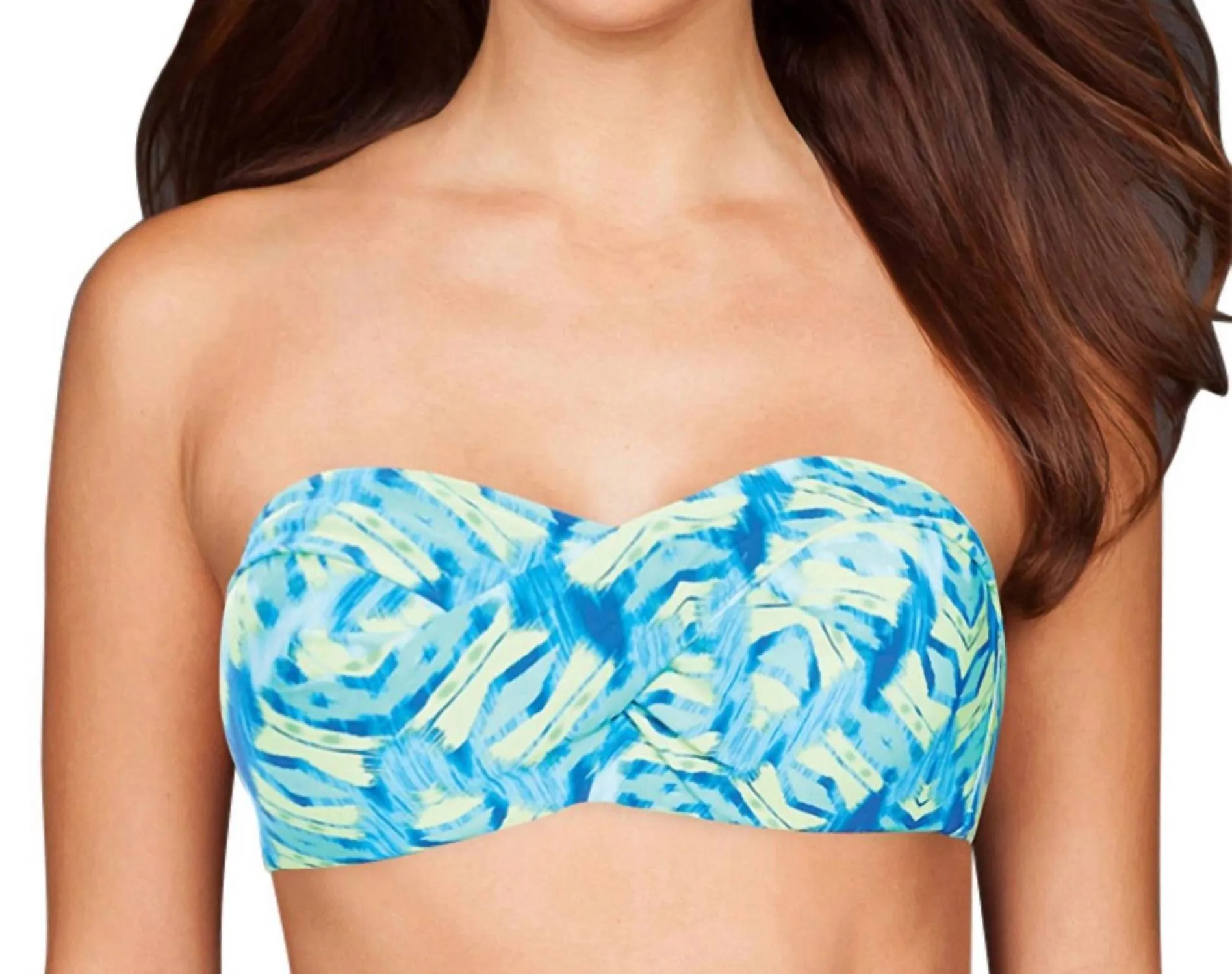 Dd-Cup Umwandelbarer Unterwäsche-Bikini-BH in Blau Amazon