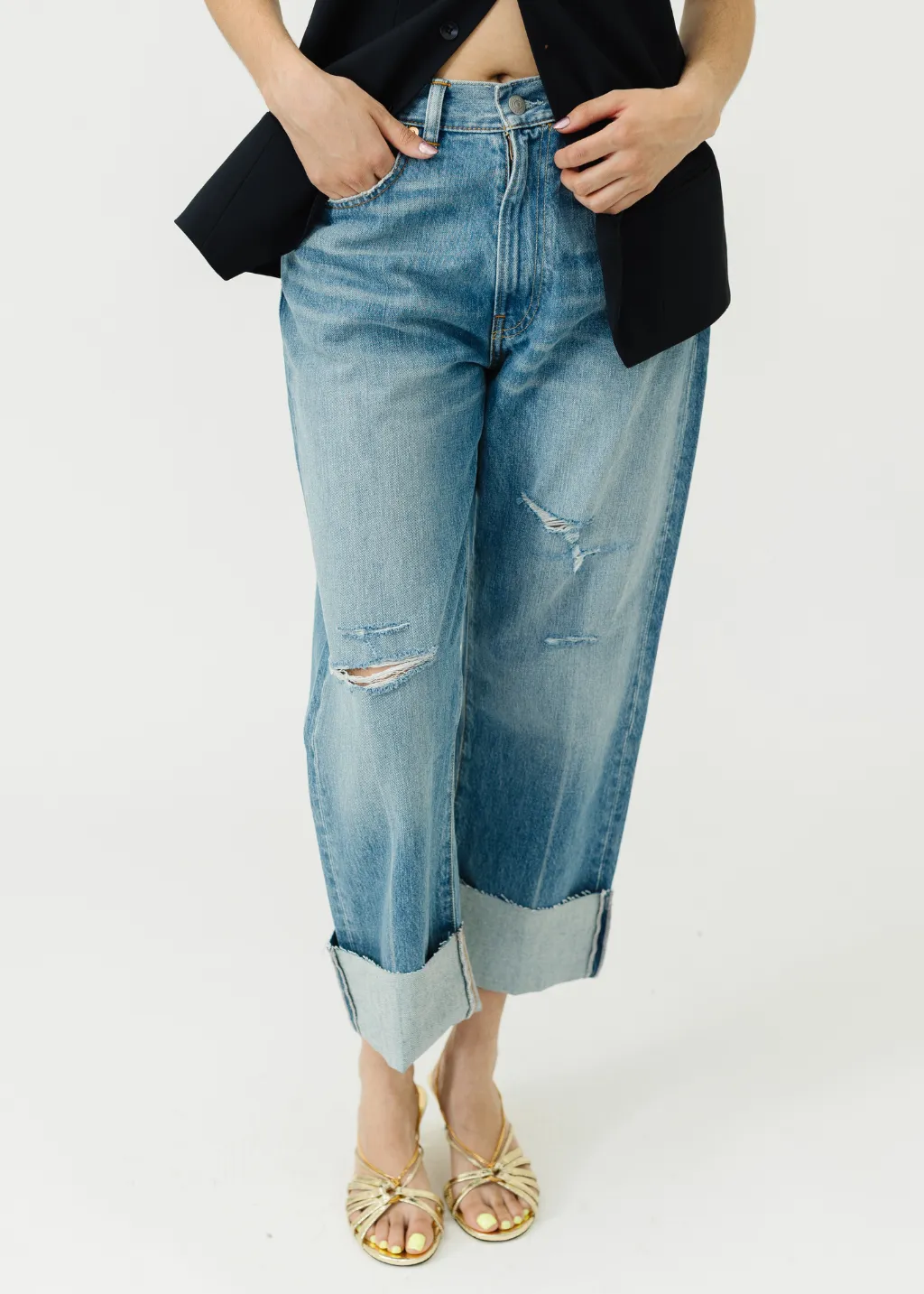 Denimist Haisley Schlaff BF Jeans Kleidung_denimist