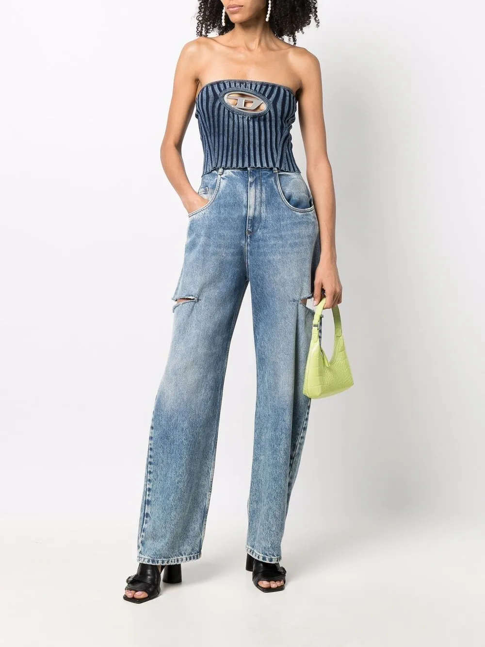DIESEL - Damen Boucle Bandeau Clarksville Top Kleidung_diesel-1