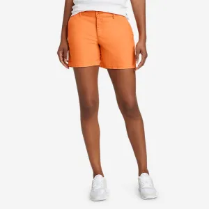 Eddie Bauer Damen Willit Stretch Classic Wash Shorts - 5