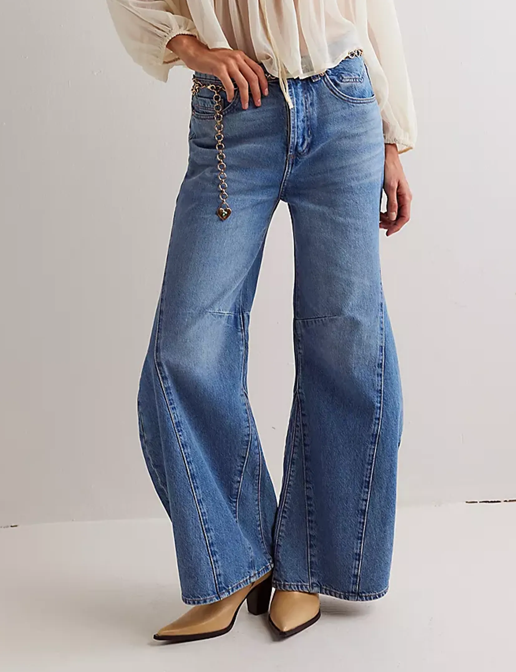 Eden High Slouchy Jeans, Homefree Kleidung_free-people