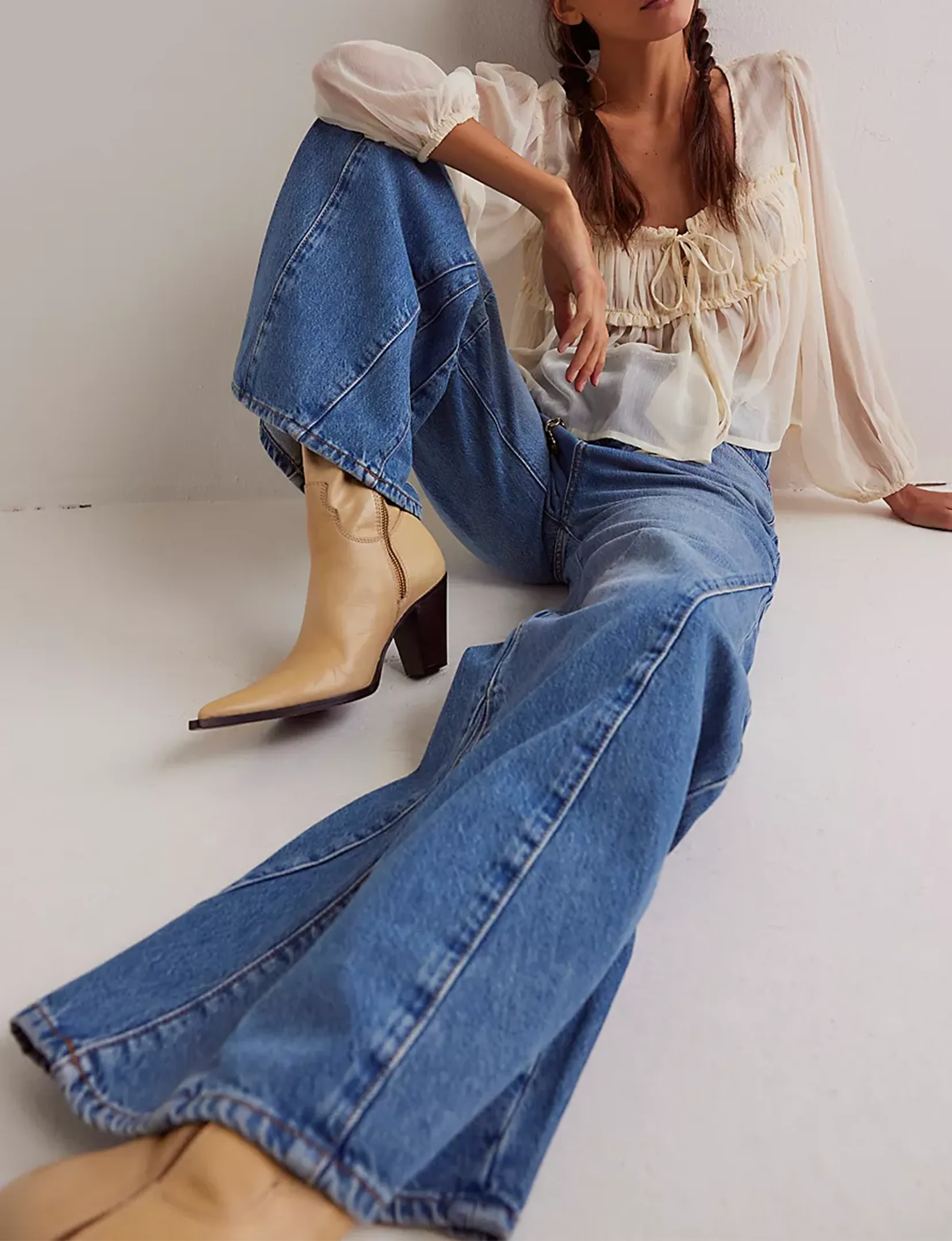 Eden High Slouchy Jeans, Homefree Kleidung_free-people
