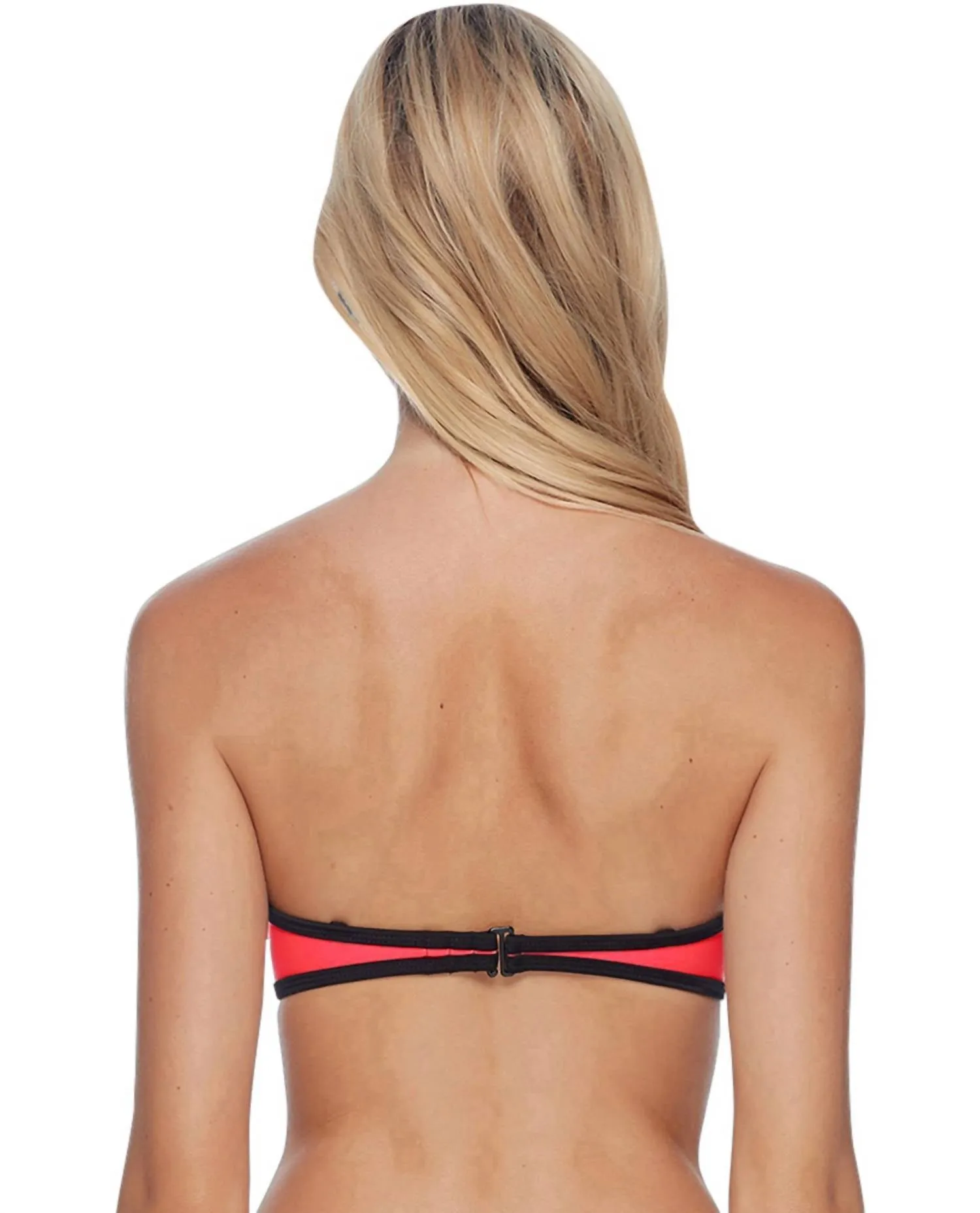 Fame Demi-Büsten-Bandeau-Bikini-Oberteil mit Unterbrustbügel in BDG Borderline