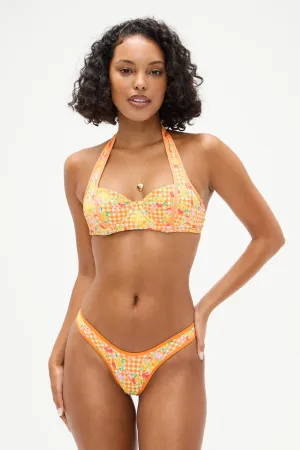 Fin Floral Bikini-Oberteil mit Unterbrustbügel