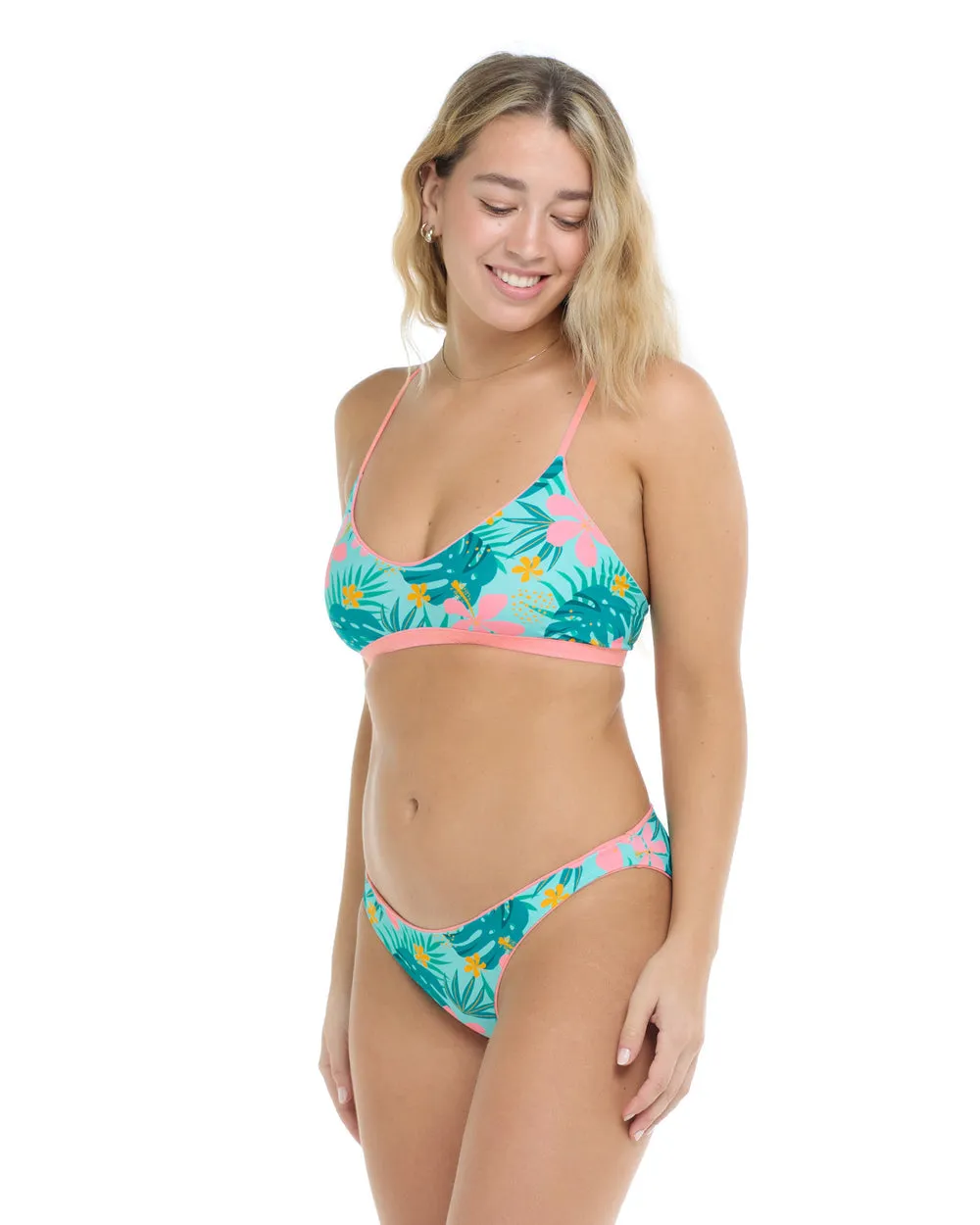 Flor Nove Ruth Umkehrbarer Fester Dreieck-Bikini-Oberteil