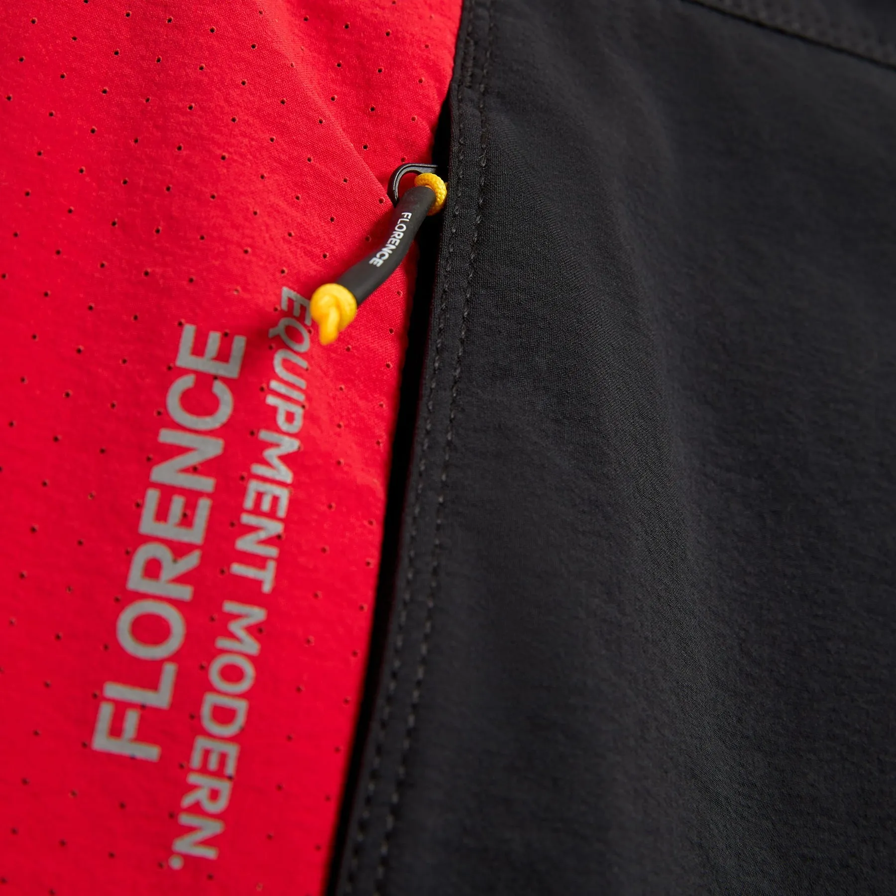 Florence Marine X Cordura Airtex Boardshorts-Schwarz Rennrot