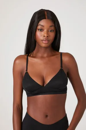 Forever 21 Damen Longline Bralette Schwarz Forever 21