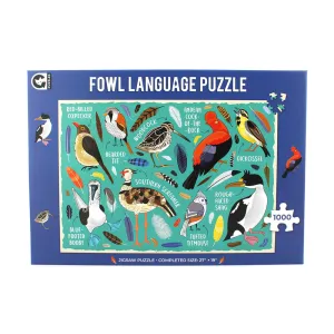 Fowl Language 1000-Teile-Puzzle