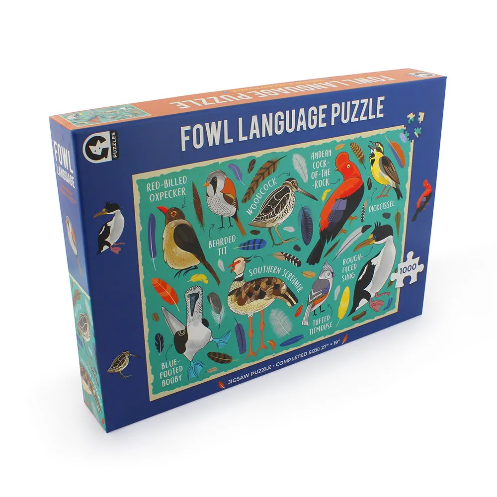 Fowl Language 1000-Teile-Puzzle