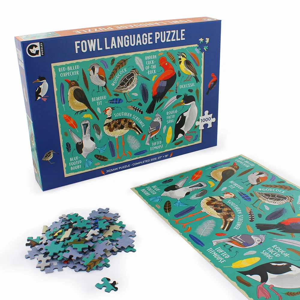 Fowl Language 1000-Teile-Puzzle