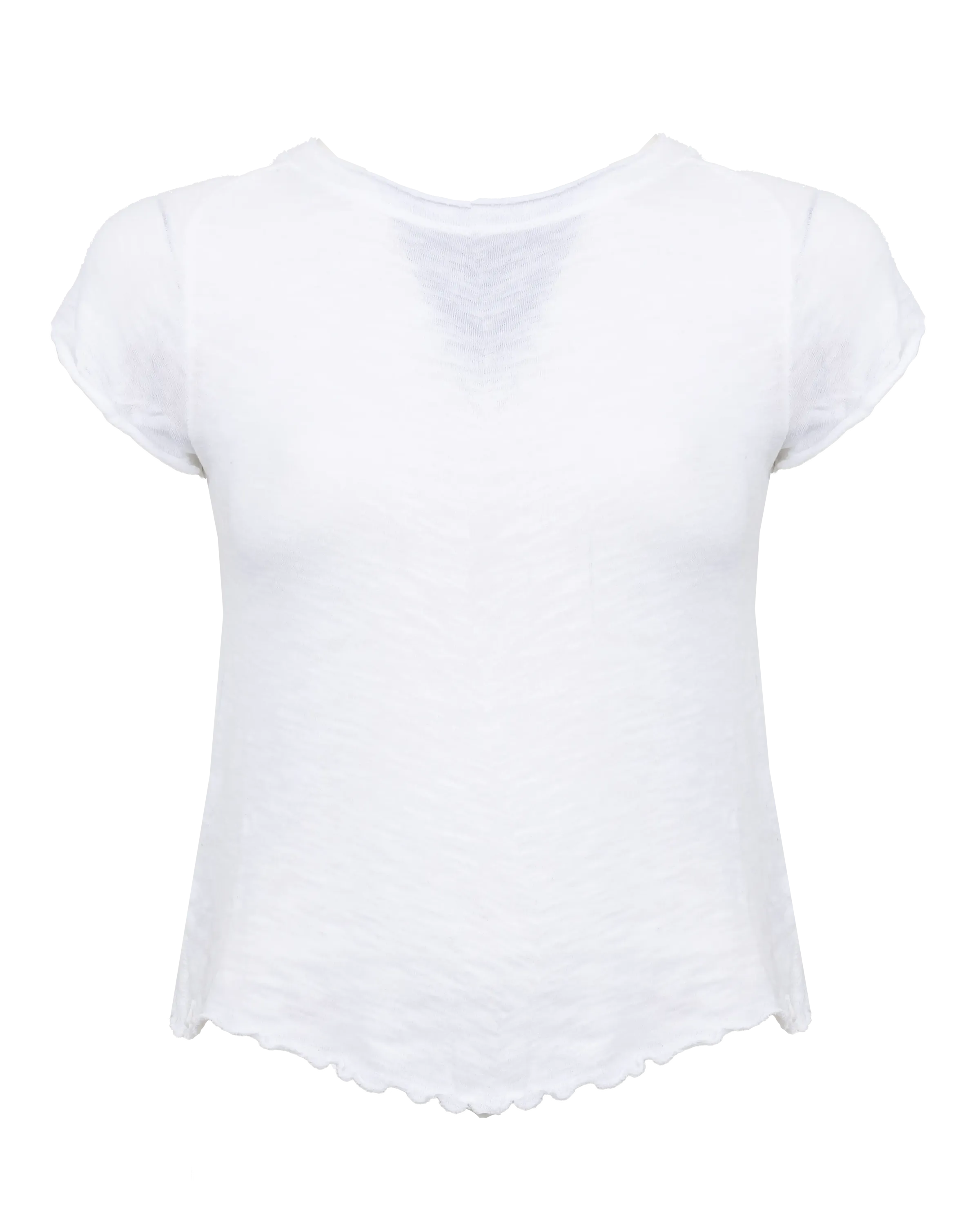 Free People Be My Baby T-Shirt in Weiß