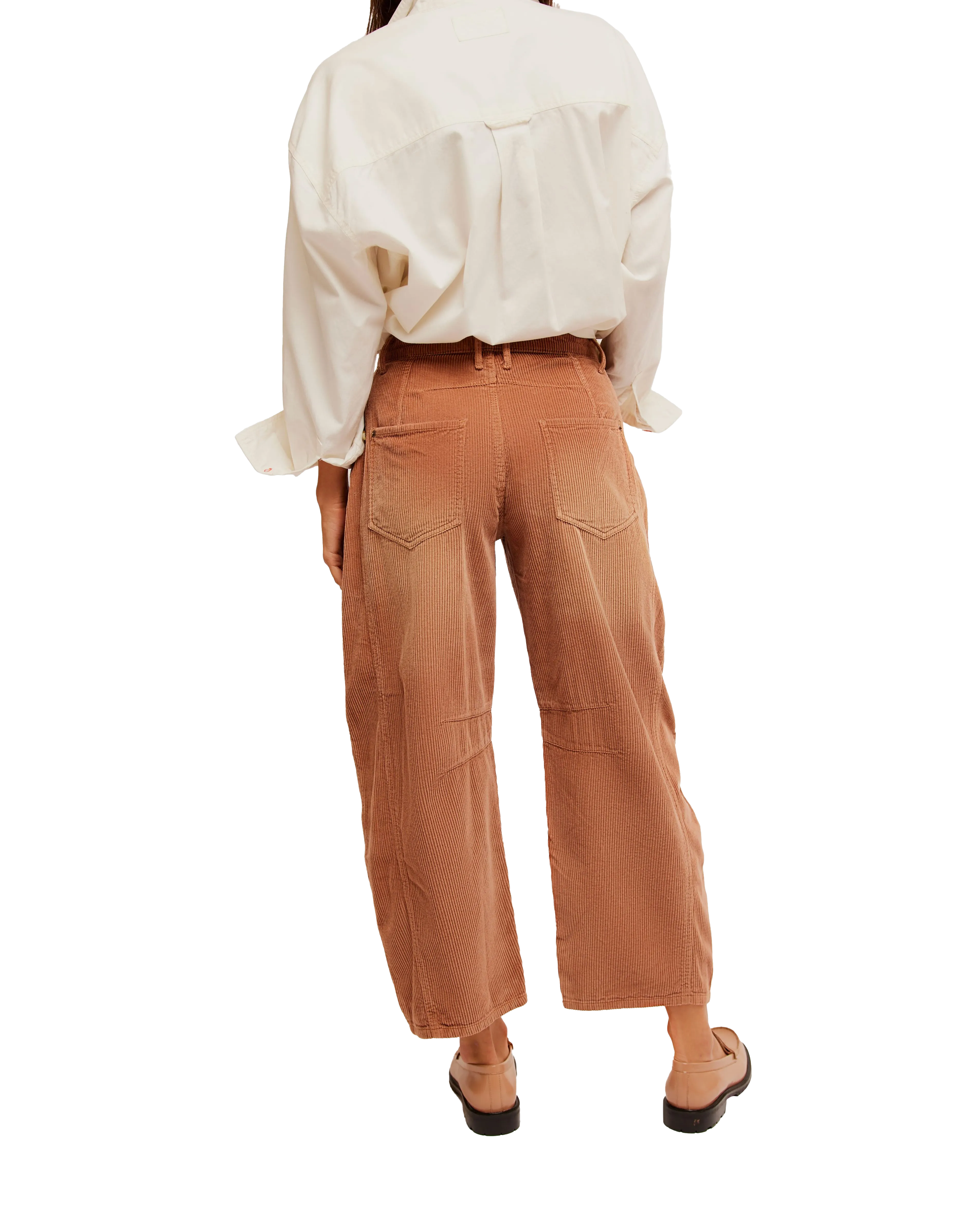 Free People Kleidung Glücksbringer-Cordhose in Emperador